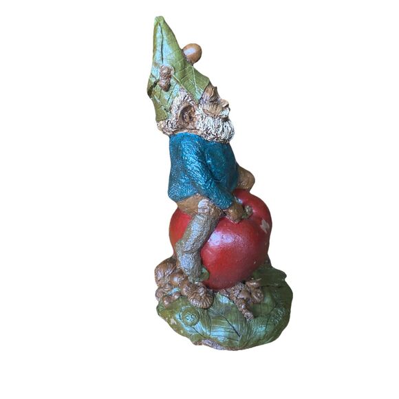 Tom Clark Gnome Sean on Apple Vintage 1988 Cairn Studio #29 - Picture 5 of 6